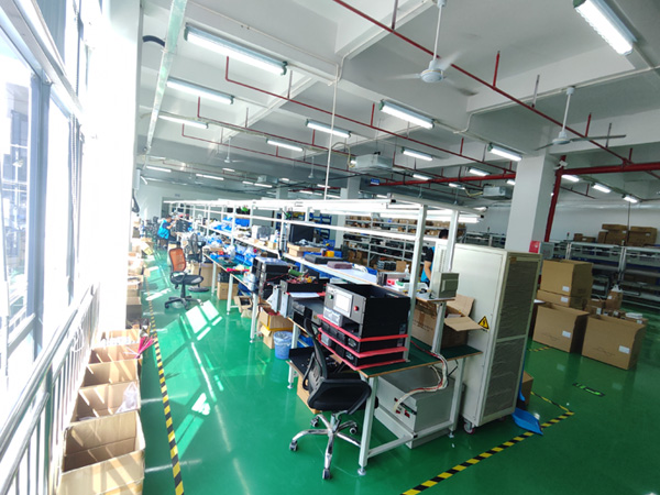 深圳电力通讯逆变器价钱_生产车间